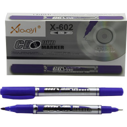 Marker No. 14 double-sided blue 1.0 mm and 0.5 mm