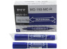 Marker No. 9 double-sided blue 1.0 mm (round) and 5.0 mm (angle)