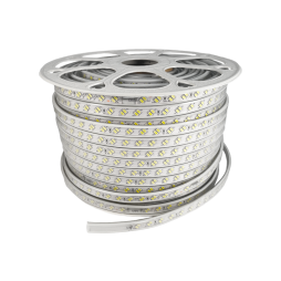 LED strip 5730-120led-220V 5*15mm 28.8W/m 12lm/led IP68 white diodes in two rows 2 years warranty (100m) LEDUA