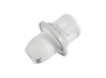 E14 plastic socket/thread-ring+locking ring/white LM2502
