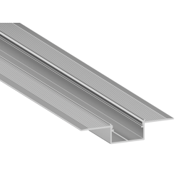 Aluminum profile for LED strip for plasterboard AL-64 3 meters under plaster LEDUA