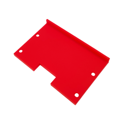 AL-23 Red plastic plugs (3D printing) LEDUA