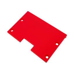 AL-23 Red plastic plugs (3D printing) LEDUA