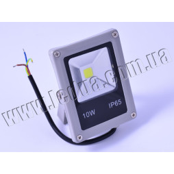 LED spotlight 10W 220V slim, white