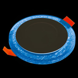 LED panel Lemanso "Bubbles" 3+3W with blue backlight 350Lm 4500K 175-265V / LM906 circle