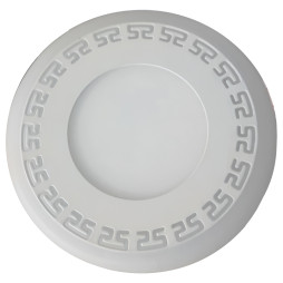 LED panel Lemanso "Greek" 3+3W with blue backlight 350Lm 4500K 175-265V / LM533 circle