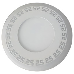 LED panel Lemanso "Greek" 3+3W with red backlight 350Lm 4500K 175-265V / LM533 circle