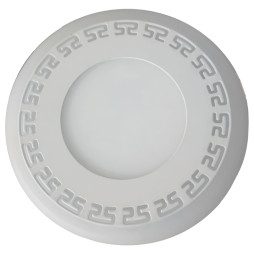 LED panel Lemanso "Greek" 6+3W with yellow backlight 540Lm 4500K 175-265V / LM555 circle
