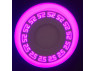 LED panel Lemanso "Greek" 6+3W with pink backlight 540Lm 4500K 175-265V / LM555 circle