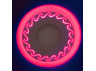 LED panel Lemanso "Curly" 3+3W with red backlight 350Lm 4500K 175-265V / LM534 circle