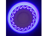 LED panel Lemanso "Curly" 6+3W with blue backlight 540Lm 4500K 175-265V / LM539 circle