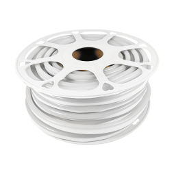 LED neon 8*16mm 12V 8W/m IP65, white #55 AVT