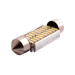 LED car lamp S85-41mm-20smd 3014 white 12V LEDUA