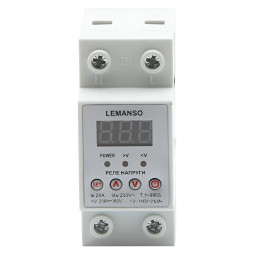 Voltage relay Lemanso LM31502-40A "Shield" warranty 2 years