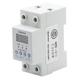 Voltage relay Lemanso LM31505-25A "Shield" warranty 5 years