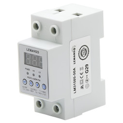 Lemanso voltage relay LM31505-50A "Shield" warranty 5 years