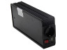 Inverter + charging 10A black housing Lemanso from 12VDC to 230V AC 500W 600VA modified sine wave LM40202 warranty 1 year