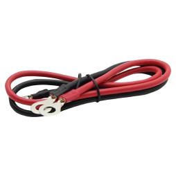 Cable for connecting batteries 6mm2 length 500mm Lemanso LM40252