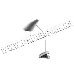 LED table lamp 5W 220V 320lm clothespin, 4 levels of adjustment silver/LMN090