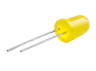 Diodes 5mm matte yellow LEDUA