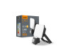 LED spotlight VIDEX F3 20W 5000K with motion sensor 220V Black (VLE-F3-0205B-S)