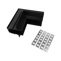 Internal corner connector for low-voltage built-in busbar black LD2005 Feron