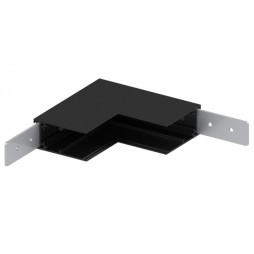 Internal corner connector for low-voltage overhead busbar black LD2022 Feron