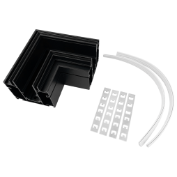 Corner connector for built-in busbar CABM1003 black LD2030 Ardero