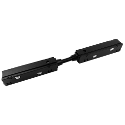Straight power connector for low-voltage busbar black LD3003 Feron