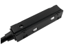 Straight power connector for low-voltage busbar black LD3003 Feron