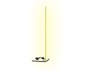 LED corner floor lamp 220V 12W 1512Lm warm color 1400mm black body LEDUA
