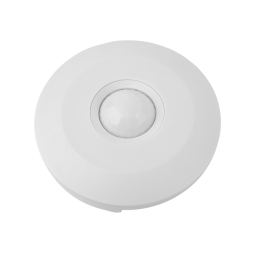 Microwave motion sensor 360° white 110-240V (2 adjustment knobs) LM6402 Lemanso