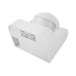 Microwave motion sensor 360° white 110-240V (2 adjustment knobs) LM6403 Lemanso