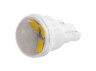 LED car lamp T10-2835-3smd ceramics with lens white 12V LEDUA