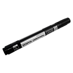 Marker No. 4 black 2.5 mm