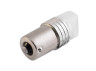LED car lamp T25-5630-3SMD flat 1156 white 12V LEDUA