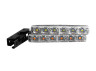 Daytime running lights 4014-6smd concave with running turn 12V white LEDUA