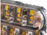Daytime running lights 5050-20smd white 3030-10smd yellow with turn 12V LEDUA