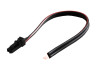 Connector C2541 male black with wire 150mm, 2*(0.1-0.35) LEDUA