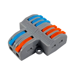 Connecting terminal (2+6) double-sided LMA2626 color flags Lemanso