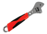 Adjustable wrench 8"/200mm with rubberized handle LTL90016 Lemanso