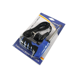 Soldering iron in the shape of a pistol, blue-black handle LM9127 Lemanso