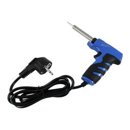Soldering iron in the shape of a pistol, blue-black handle LM9127 Lemanso