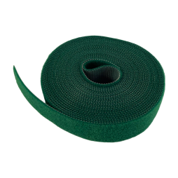 Reusable Velcro tape 25mm*5m green, cable organizer LMK2144 Lemanso