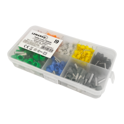 Terminal set 400pcs in plastic box LM2638 Lemanso