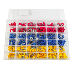 Terminal set 540pcs (iron) in plastic box LM2634 Lemanso