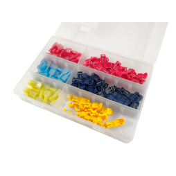 Terminal set 100pcs in plastic box LM2635 Lemanso