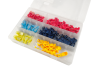 Terminal set 100pcs in plastic box LM2635 Lemanso