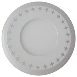 LED panel Lemanso "Stars" 3+3W with pink backlight 350Lm 4500K 175-265V / LM535 circle