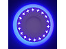 LED panel Lemanso "Stars" 3+3W with blue backlight 350Lm 4500K 175-265V / LM535 circle